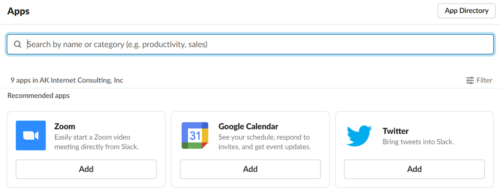 Slackin synkronoiminen Google-kalenterin kanssa