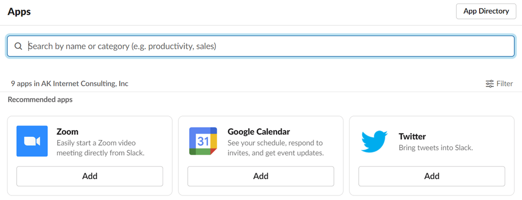 Com sincronitzar Slack amb Google Calendar