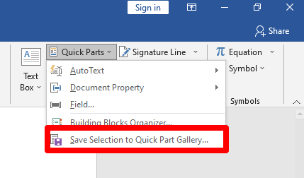 Com inserir una signatura en un document de Microsoft Word