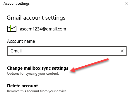 Como configurar Gmail en Windows 10