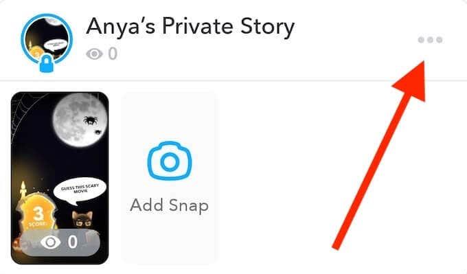 Com fer una història privada a Snapchat