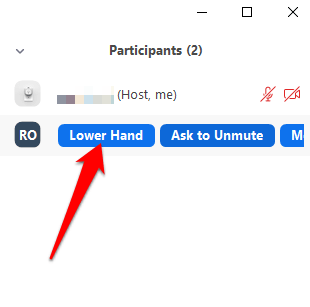 Hur man räcker upp en hand i ett zoommöte
