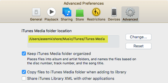 Como configurar unha biblioteca de iTunes nun disco duro externo ou NAS