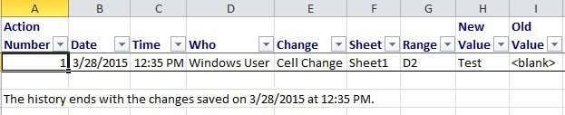 Com fer el seguiment dels canvis a Excel