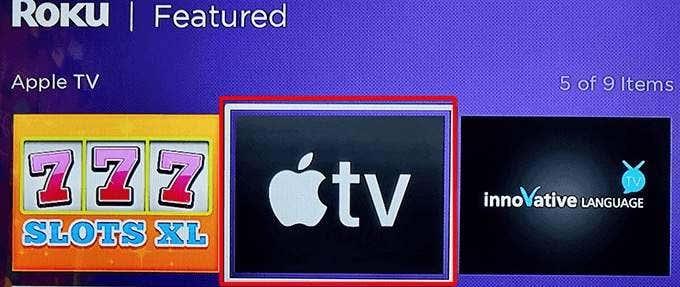 Hur man tittar på Apple TV på Roku