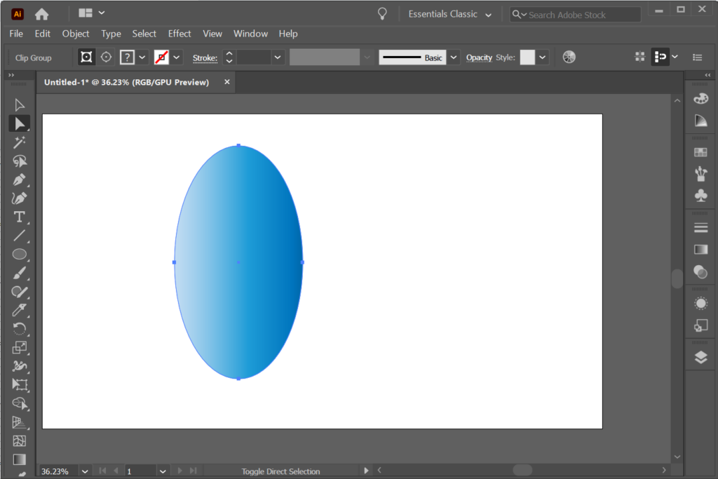 Sådan skæres en form ud i Illustrator