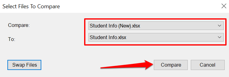 Com comparar dos fitxers Excel i ressaltar les diferències