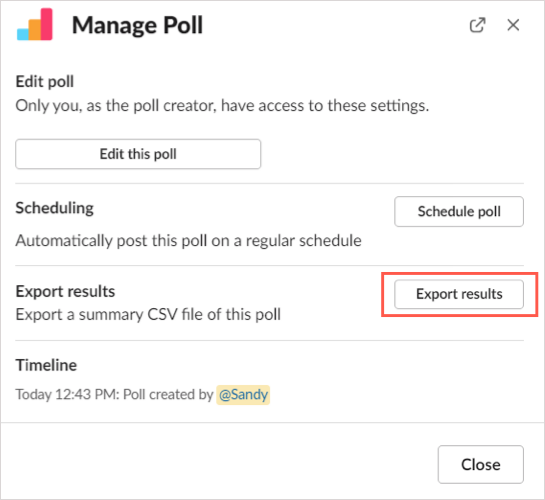 Com crear i utilitzar enquestes a Slack