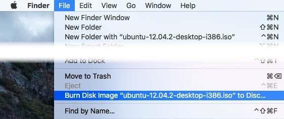 Hur man bränner en ISO-fil med Mac OS X
