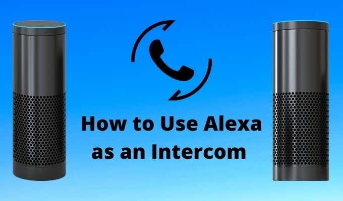 Com utilitzar Alexa com a intercomunicador