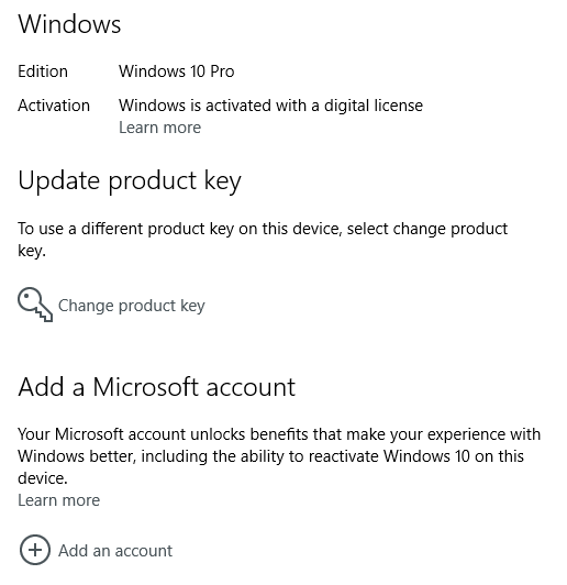 Com enllaçar la clau de producte de Windows al compte de Microsoft