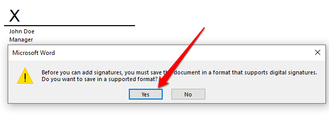 Si të vendosni një nënshkrim në një dokument të Microsoft Word