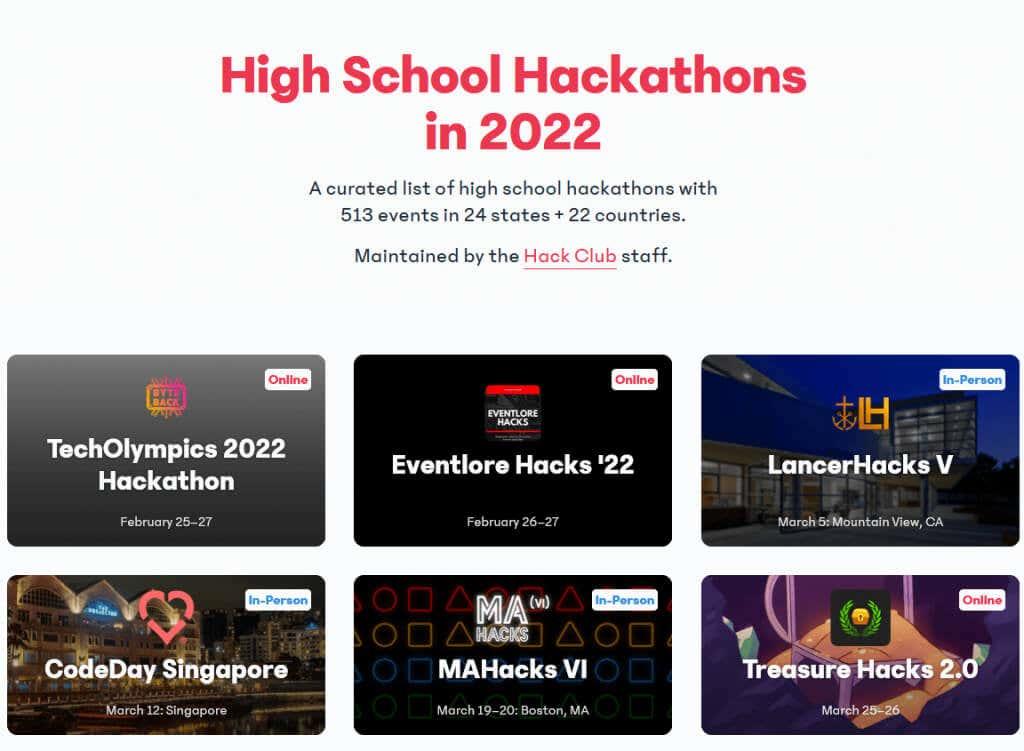 7 llocs web per trobar Hackathons virtuals