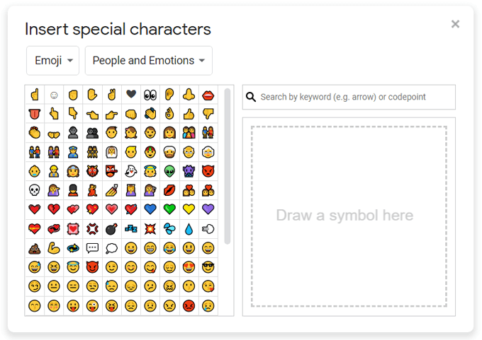 Com inserir emoji a Word, Google Docs i Outlook