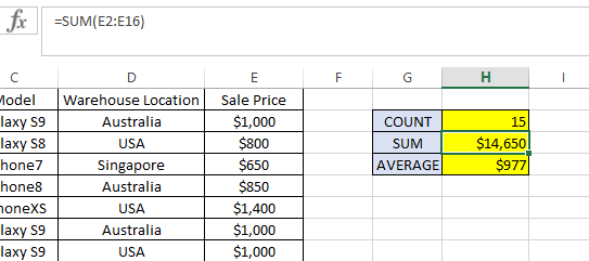 Com utilitzar COUNTIFS, SUMIFS, AVERAGEIFS a Excel