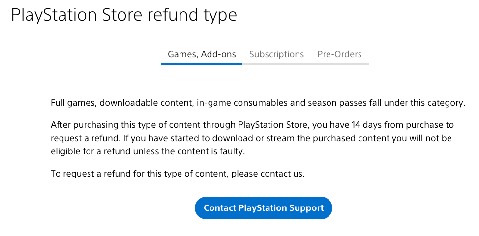 Como devolver os xogos de PS4 e PS5 á Playstation Store para obter un reembolso