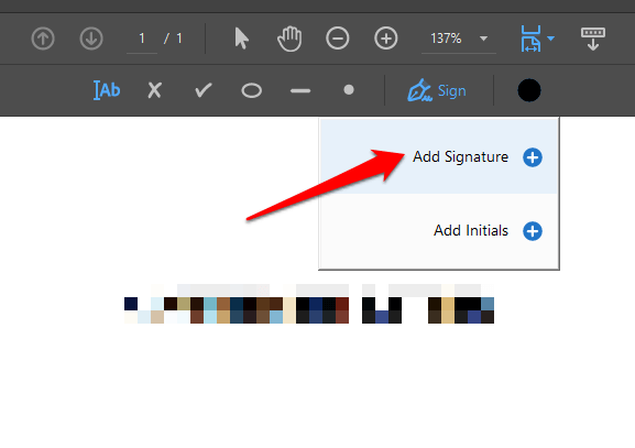 Com signar un fitxer PDF a Windows