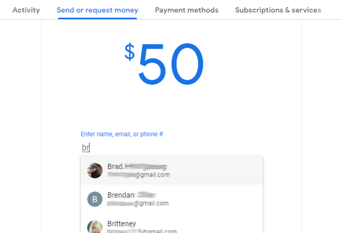 Πώς να στείλετε χρήματα μέσω email με το Google Pay