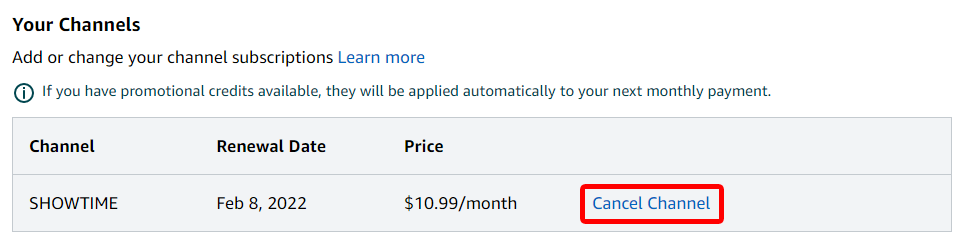 Як скасувати підписку на телевізійні та кіноканали на Amazon Prime Video