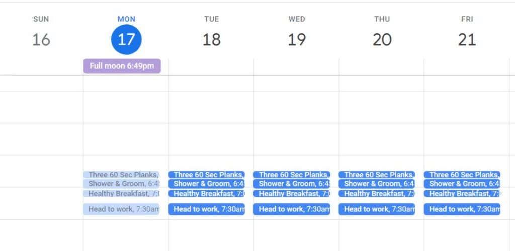 Com utilitzar les notificacions de Google Calendar per donar suport als hàbits atòmics