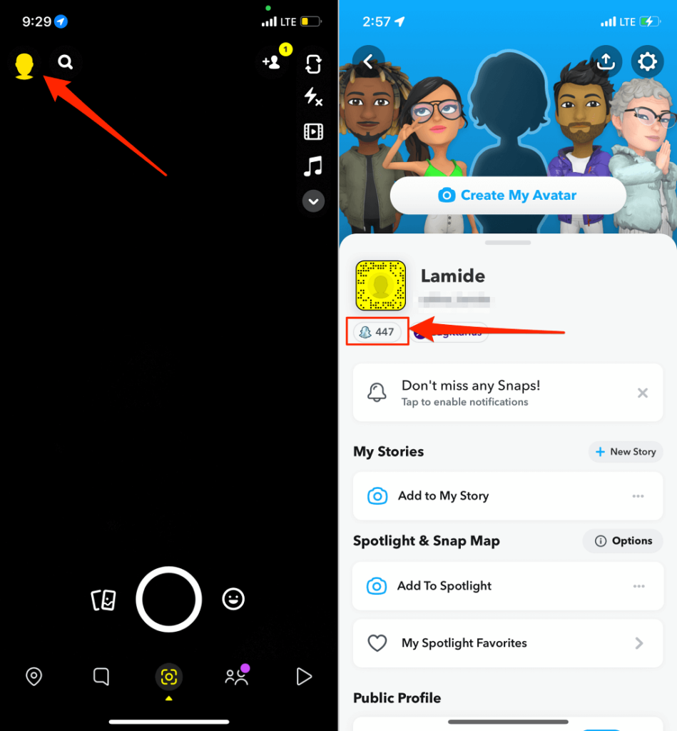 Snapchat skóre: Jak to funguje a jak je zvýšit