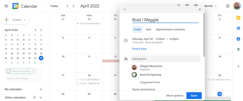 23 dreceres de teclat útils de Google Calendar