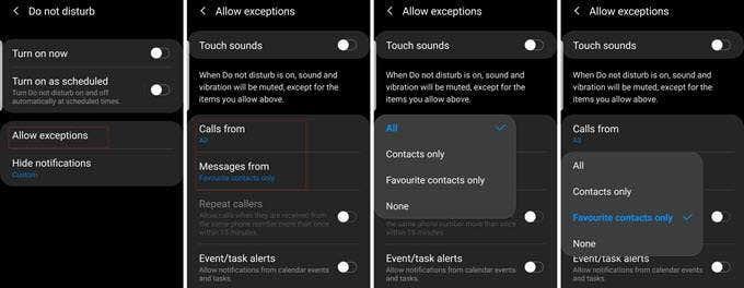 Slik konfigurerer du Ikke forstyrr-innstillinger på Android