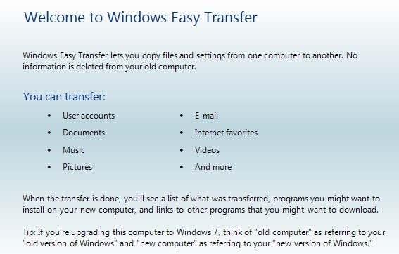 Preneste súbory zo systému Windows XP, Vista, 7 alebo 8 do systému Windows 10 pomocou nástroja Windows Jednoduchá migrácia