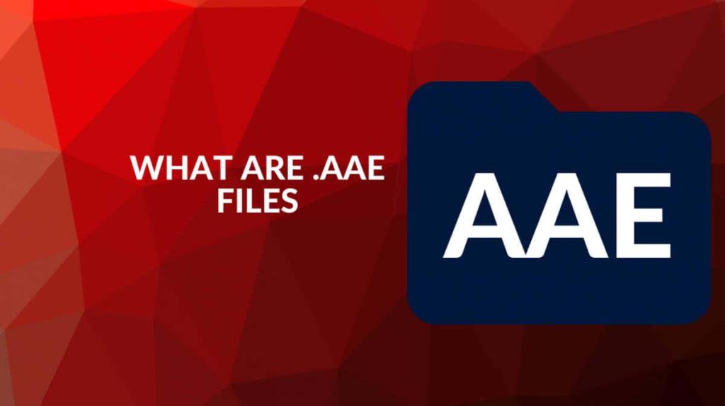 Kaj so datoteke AAE in kako jih odpreti ali pretvoriti