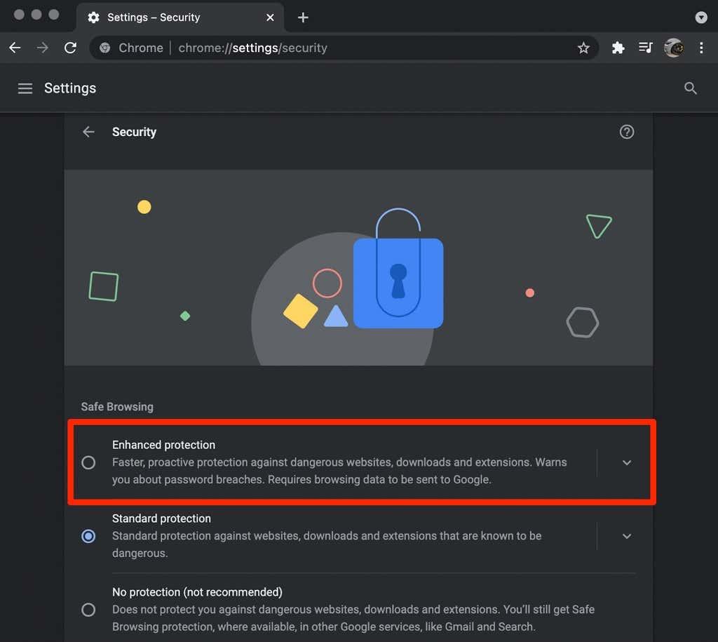 Què és la protecció millorada a Google Chrome i com activar-la