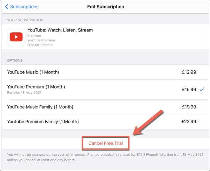 Jak zrušit nebo pozastavit předplatné YouTube Premium