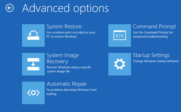 OTT-veiledning til sikkerhetskopier, systembilder og gjenoppretting i Windows 10