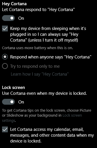 Cortana seadistamine ja kasutamine Windows 10-s