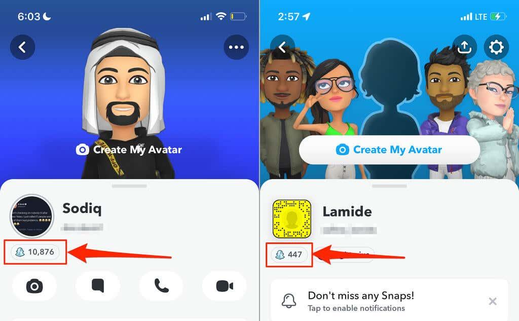 Snapchat pontszám: hogyan működik és hogyan növelhető