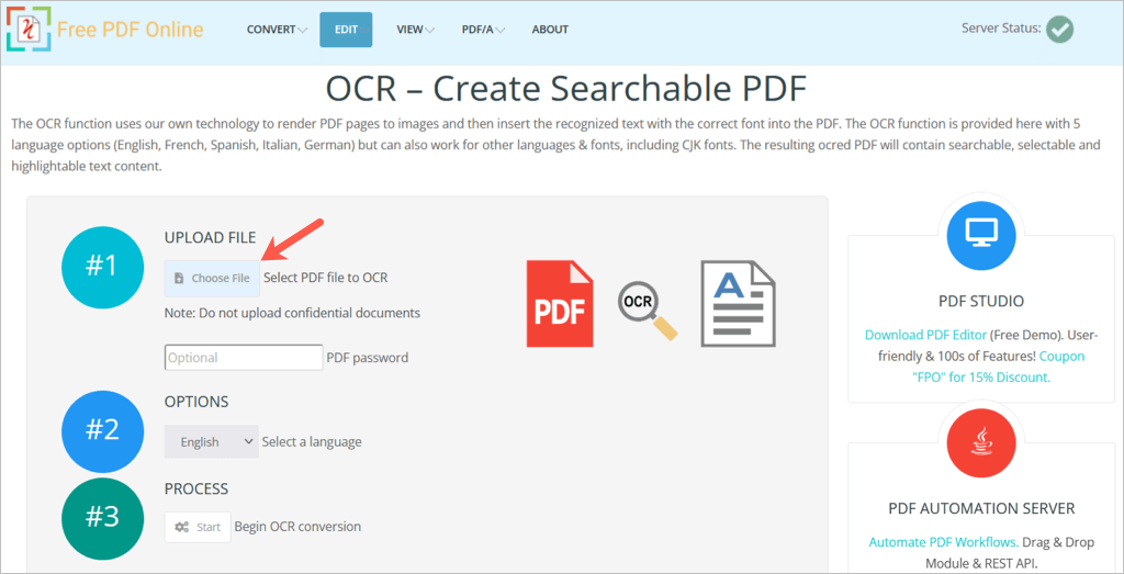 Как да направите PDF файл с възможност за търсене