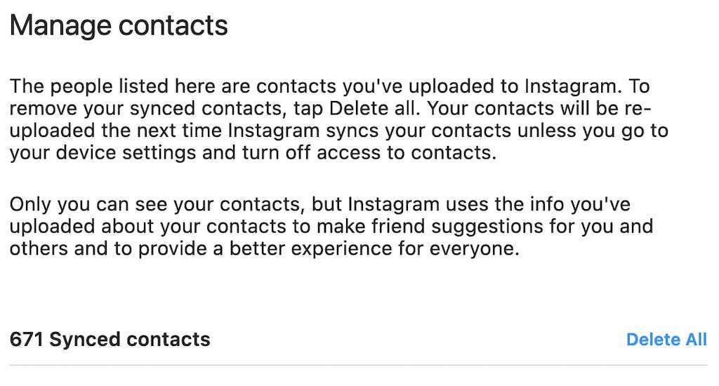 Како пронаћи своје контакте на Инстаграму