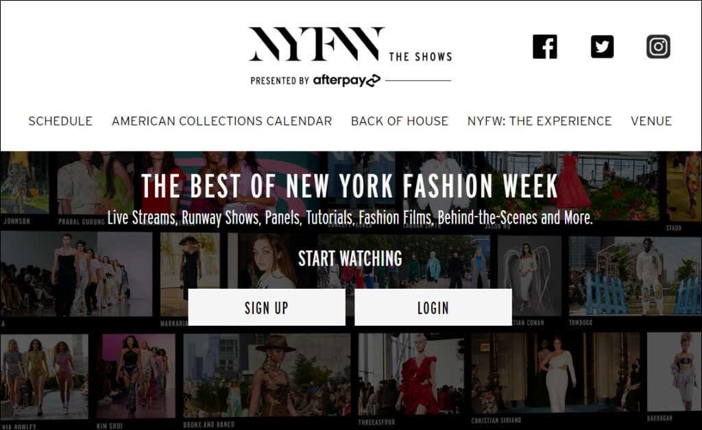 Kako gledati New York Fashion Week 2022 online bez kabelske