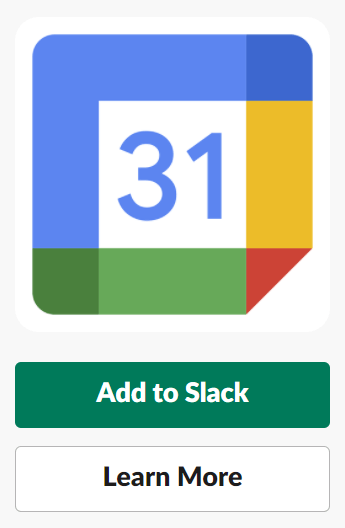 Com sincronitzar Slack amb Google Calendar