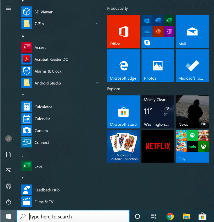 Viktig programvare og funksjoner for en ny Windows 10 PC