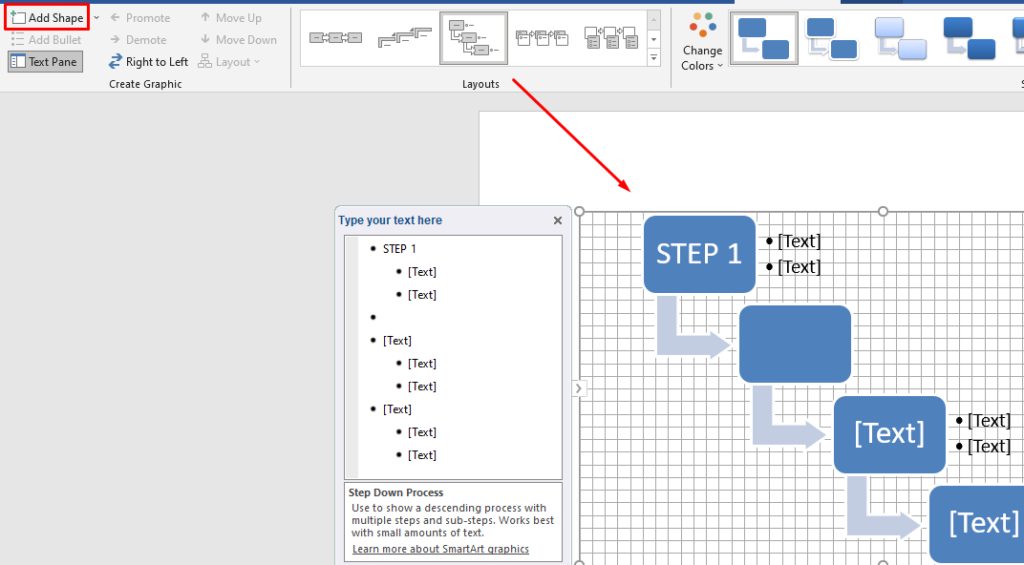 Com crear un diagrama de flux en Word i Excel