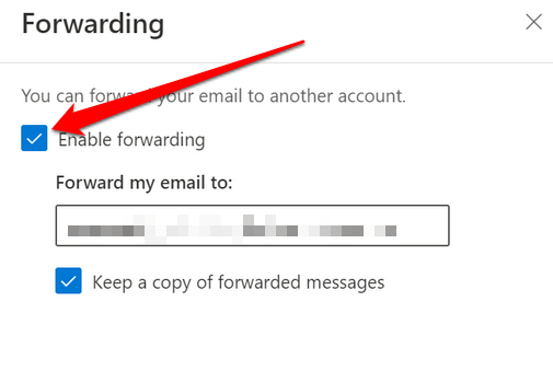 Hvernig á að áframsenda Outlook tölvupóst til Gmail