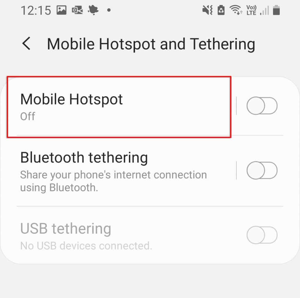 Android Hotspot no funciona?  10 coses per provar