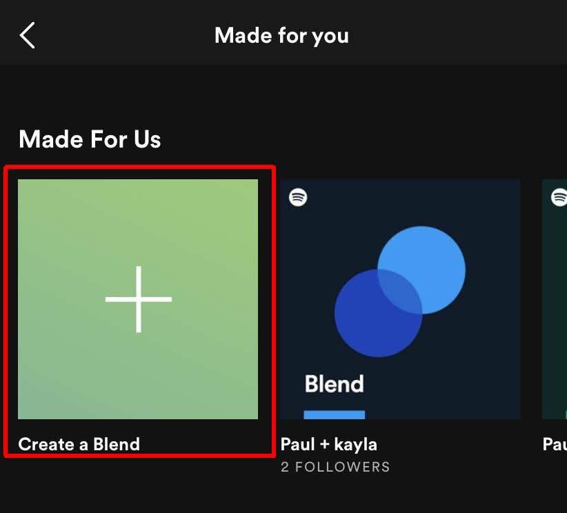 Как да направите плейлист на Spotify Blend с друг потребител