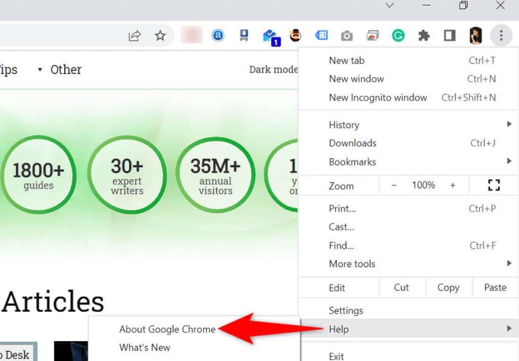 Hvordan fikse "err_tunnel_connection_failed" i Google Chrome