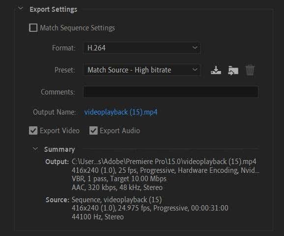 Com exportar projectes d'Adobe Premiere Pro a MP4