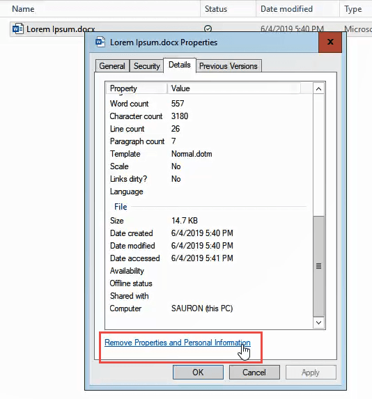 Com esborrar completament les metadades personals dels documents de Microsoft Office