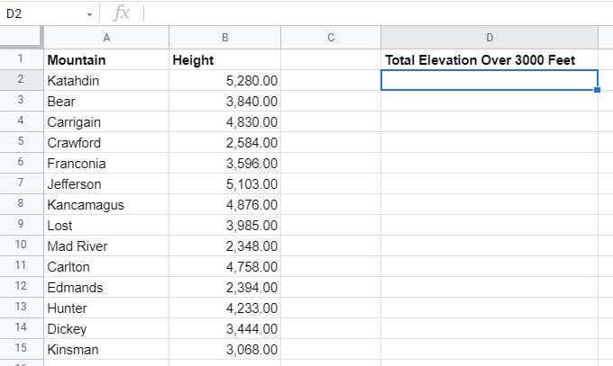 Slik bruker du SUMIF i Google Sheets