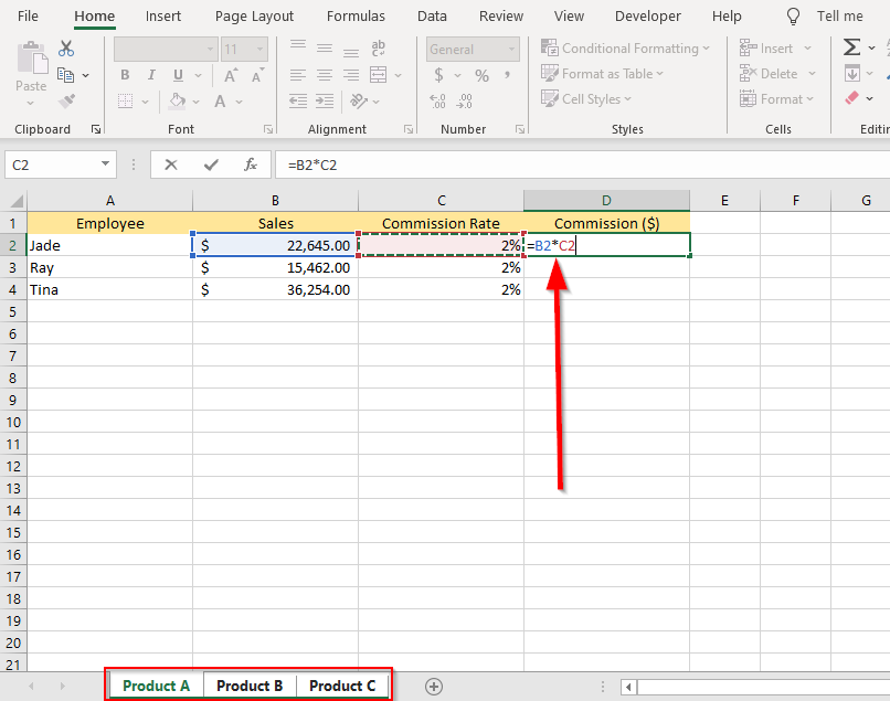 Com agrupar fulls de treball a Excel