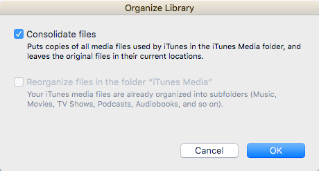 Kaip nustatyti iTunes biblioteką išoriniame standžiajame diske arba NAS