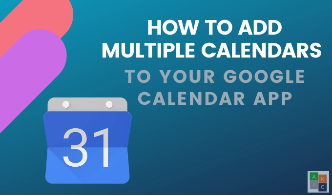 Hvordan kombinere flere Google-kalendere
